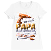 wenn papa Ladies Fitted T-Shirt