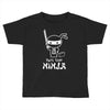 part time ninja Toddler T-shirt