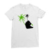 panda Ladies Fitted T-Shirt