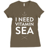 i need vitamin sea Ladies Fitted T-Shirt
