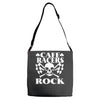 biker t shirt cafe racers ton up boys rockers greasers rock &amp; roll Adjustable Strap Totes
