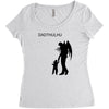 dadthulhu Women's Triblend Scoop T-shirt
