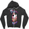 pixie girl Zipper Hoodie