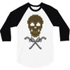 skull bullets 3/4 Sleeve Shirt