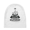 I Am Music Actually In A Very Commited Relationship Baby Beanies