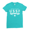 United States Ussf Space Force Ladies Fitted T-Shirt