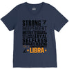 Strong Independent Motivated Libra V-Neck Tee