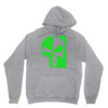 mad engine marvel brand punisher scar glow in the dark Unisex Hoodie