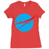 logic nasa Ladies Fitted T-Shirt