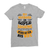 My Husband Is Super Awesome Ladies Fitted T-Shirt