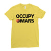 occupy mars Ladies Fitted T-Shirt