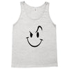 evil acid house smiley smily face mens t shirt Tank Top