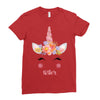 birthday unicorn family series sister Ladies Fitted T-Shirt