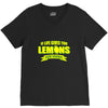 if life gives you lemons, add vodka t shirt V-Neck Tee