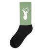 deer skull christmas Socks