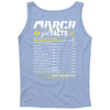 March Girl Facts Pisces Tank Top