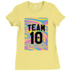 Holographic Team 10 Ladies Fitted T-Shirt