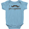 mustache Baby Onesie