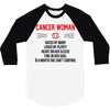 Cancer Woman 3/4 Sleeve Shirt