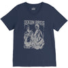 the walking dead tv show daryl and merle dixon brothers zombies V-Neck Tee