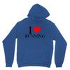 i love running Unisex Hoodie