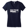 dad to be Women's V-Neck T-Shirt