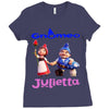 Sherlock Gnomes Ladies Fitted T-Shirt