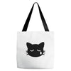 sad cat Tote Bags