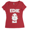 edie sedgwick Women's Triblend Scoop T-shirt