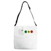apple mac man Adjustable Strap Totes