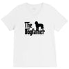 the dogfather labradoodle V-Neck Tee
