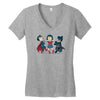 super childish Women's V-Neck T-Shirt