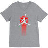 basketball jump V-Neck Tee
