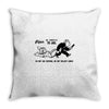 piper go to jail Throw Pillow