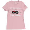 red tractor boy Ladies Fitted T-Shirt