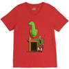 prize catch V-Neck Tee