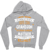 Super Cool Grandson Of A Freaking Awesome Mother Zipper Hoodie