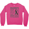 diabetes awareness Crewneck Sweatshirt