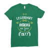 legendary riders are born in 1977 Ladies Fitted T-Shirt