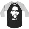 nas face 3/4 Sleeve Shirt