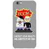 mythbusters cartoon t shirt d45 iPhone 6/6s Case