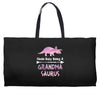 cool grandma saurus. Weekender Totes