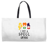 Sanderson Sister Tee Weekender Totes