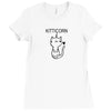 kitto corn Ladies Fitted T-Shirt