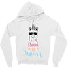 i choose to be a unicorn Zipper Hoodie