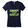 wood you believe Women's V-Neck T-Shirt