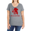 Nerv Gods In His Heaven Alls Right With The World Ladies Curvy T-Shirt