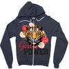 Girl Power Zipper Hoodie