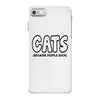 cat lovers iPhone 7 Case