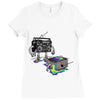 revenge of the radio star Ladies Fitted T-Shirt